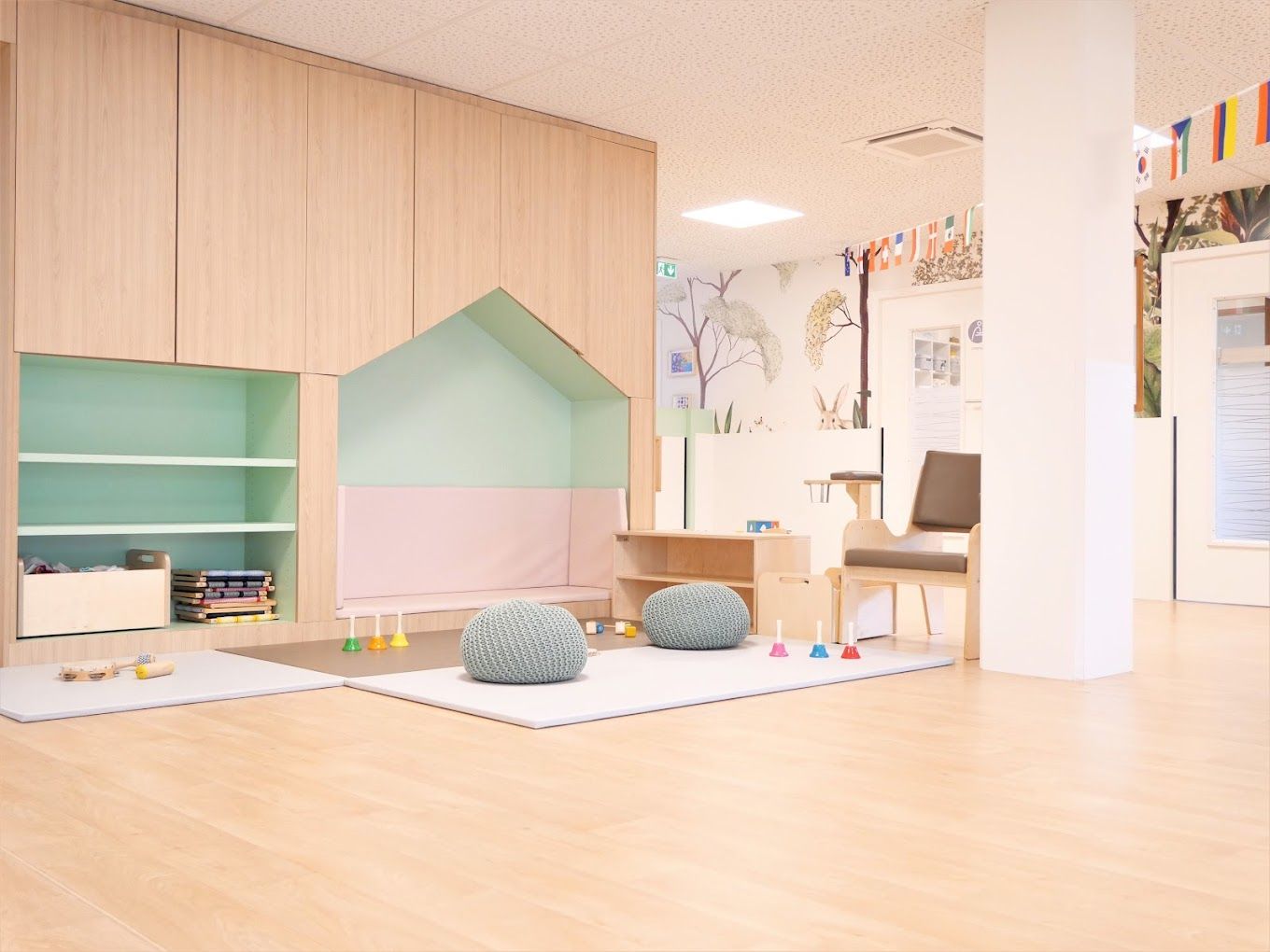 interieur creche Flic Flac Floc nant est entreprises